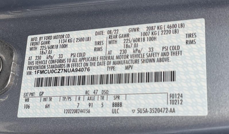 
								FORD ESCAPE full									