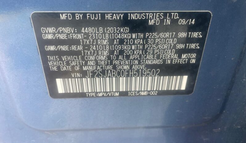 
								SUBARU FORESTER full									
